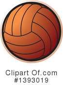 Volleyball Clipart #1393019 by Lal Perera