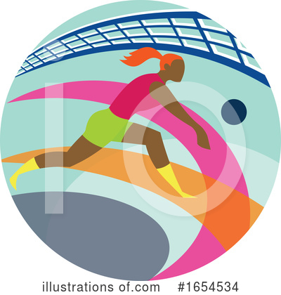 Volleyball Clipart #1654534 by patrimonio
