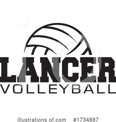 Royalty-Free (RF) Volleyball Clipart Illustration by Johnny Sajem - Stock Sample #1734887