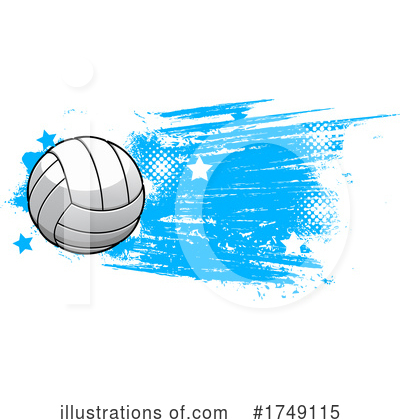 Royalty-Free (RF) Volleyball Clipart Illustration by Vector Tradition SM - Stock Sample #1749115