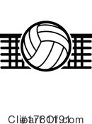 Volleyball Clipart #1781191 by Vector Tradition SM