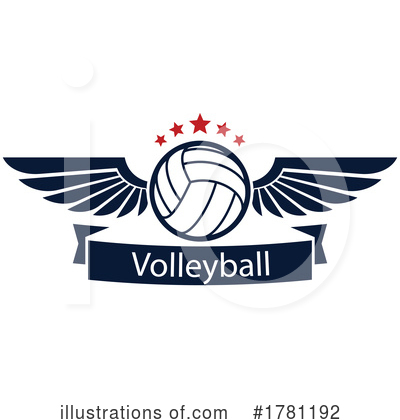 Royalty-Free (RF) Volleyball Clipart Illustration by Vector Tradition SM - Stock Sample #1781192