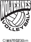 Volleyball Clipart #1785230 by Johnny Sajem