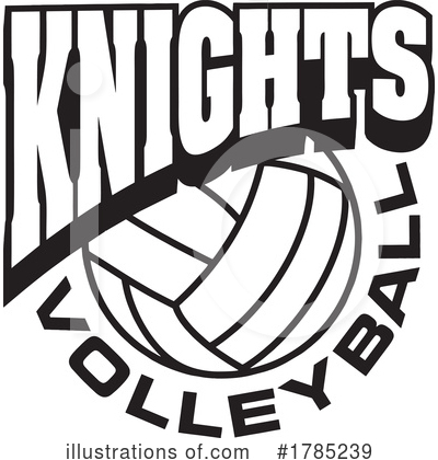 Royalty-Free (RF) Volleyball Clipart Illustration by Johnny Sajem - Stock Sample #1785239