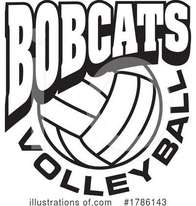 Volleyball Clipart #1786143 by Johnny Sajem