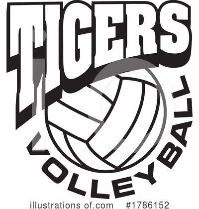 Volleyball Clipart #1786152 by Johnny Sajem