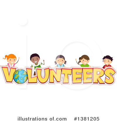 Volunteers Clipart #1381205 by BNP Design Studio