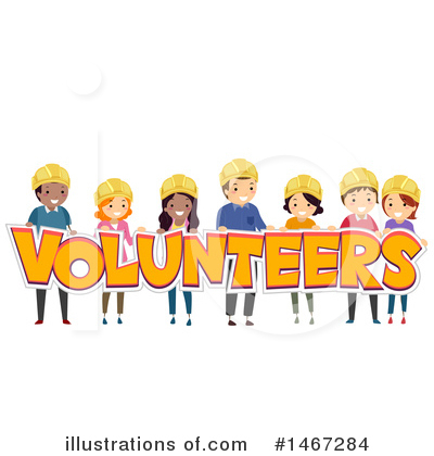 Royalty-Free (RF) Volunteers Clipart Illustration by BNP Design Studio - Stock Sample #1467284