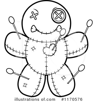 Royalty-Free (RF) Voodoo Doll Clipart Illustration by Cory Thoman - Stock Sample #1170576