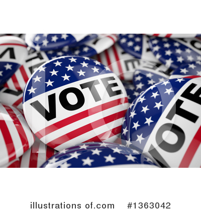 Vote Clipart #1363042 by stockillustrations