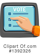 Vote Clipart #1392326 by BNP Design Studio