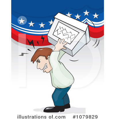 Royalty-Free (RF) Voting Clipart Illustration by David Rey - Stock Sample #1079829