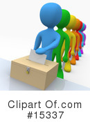 Voting Clipart #15337 by 3poD