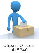 Voting Clipart #15340 by 3poD