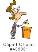 Voting Clipart #436831 by toonaday