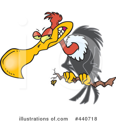 Vulture Clipart #440718 by toonaday