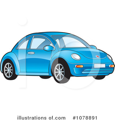 Volkswagen Bug Clipart #1078891 by Lal Perera