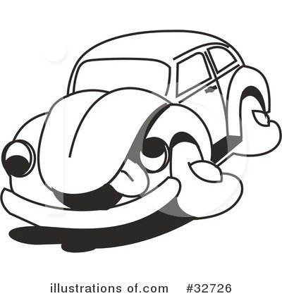 Volkswagen Clipart #32726 by David Rey