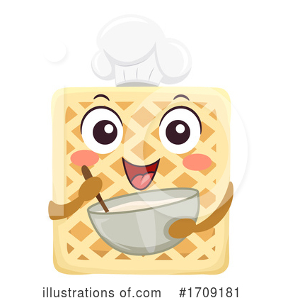 Royalty-Free (RF) Waffle Clipart Illustration by BNP Design Studio - Stock Sample #1709181