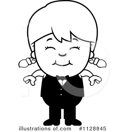 Royalty-Free (RF) Waiter Clipart Illustration by Cory Thoman - Stock Sample #1128845