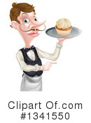 Waiter Clipart #1341550 by AtStockIllustration