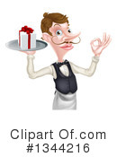 Waiter Clipart #1344216 by AtStockIllustration
