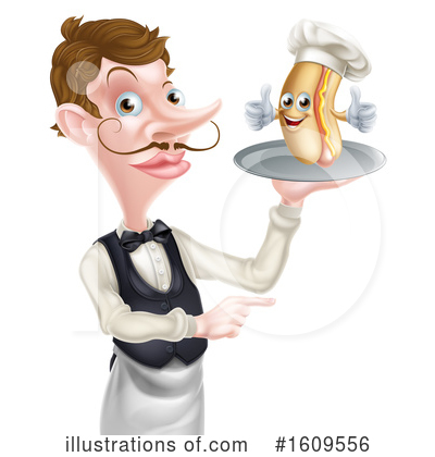 Hot Dog Clipart #1609556 by AtStockIllustration