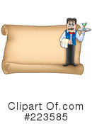 Waiter Clipart #223585 by visekart