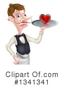 Waitor Clipart #1341341 by AtStockIllustration