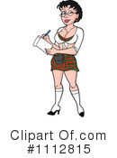 Waitress Clipart #1112815 by LaffToon