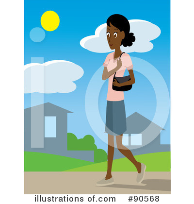 Walking Clipart #90568 by Rosie Piter