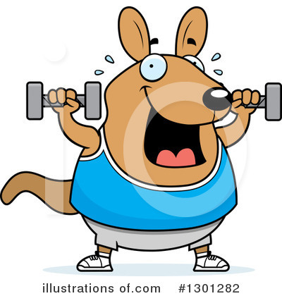Royalty-Free (RF) Wallaby Clipart Illustration by Cory Thoman - Stock Sample #1301282