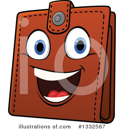 Royalty-Free (RF) Wallet Clipart Illustration by Vector Tradition SM - Stock Sample #1332567
