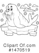 Walrus Clipart #1470519 by visekart