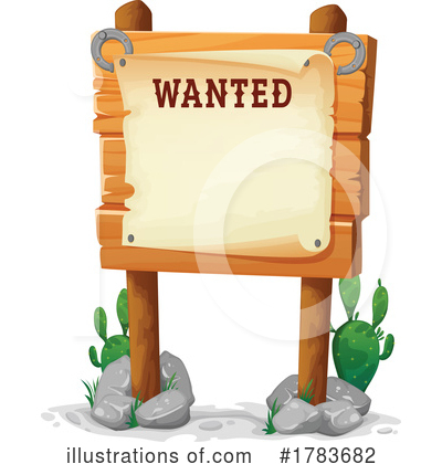Royalty-Free (RF) Wanted Clipart Illustration by Vector Tradition SM - Stock Sample #1783682