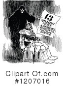 War Cartoon Clipart #1207016 by Prawny Vintage
