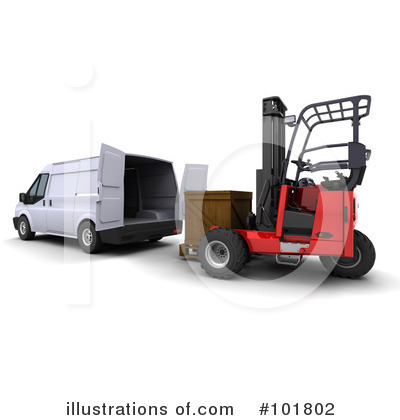 Royalty-Free (RF) Warehouse Clipart Illustration by KJ Pargeter - Stock Sample #101802