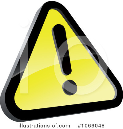 Warning Signs Clipart #1066048 by Vector Tradition SM
