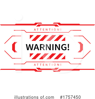 Royalty-Free (RF) Warning Clipart Illustration by Vector Tradition SM - Stock Sample #1757450