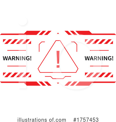Warning Clipart #1757453 by Vector Tradition SM