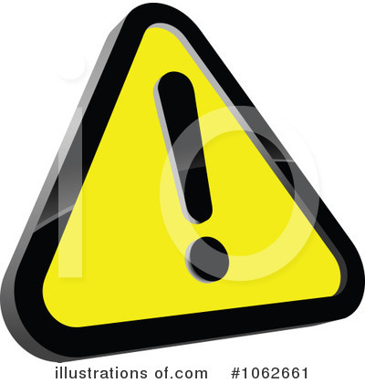 Warning Signs Clipart #1062661 by Vector Tradition SM