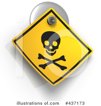 Royalty-Free (RF) Warning Sign Clipart Illustration by Tonis Pan - Stock Sample #437173