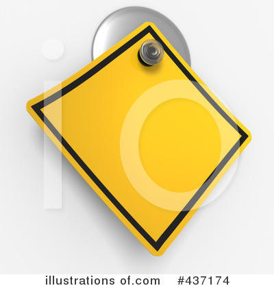 Royalty-Free (RF) Warning Sign Clipart Illustration by Tonis Pan - Stock Sample #437174