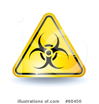 Royalty-Free (RF) Warning Sign Clipart Illustration by Oligo - Stock Sample #60450