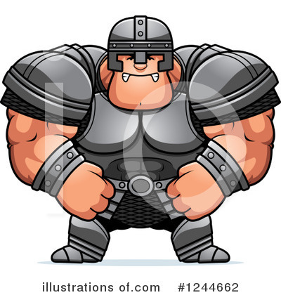 Royalty-Free (RF) Warrior Clipart Illustration by Cory Thoman - Stock Sample #1244662