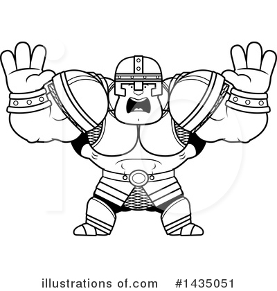 Royalty-Free (RF) Warrior Clipart Illustration by Cory Thoman - Stock Sample #1435051
