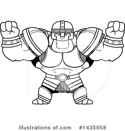 Royalty-Free (RF) Warrior Clipart Illustration by Cory Thoman - Stock Sample #1435058