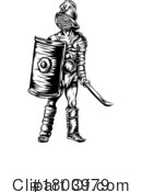 Warrior Clipart #1803979 by Domenico Condello