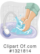 Washing Hands Clipart #1321814 by BNP Design Studio