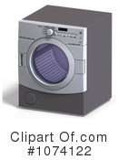 Washing Machine Clipart #1074122 by Ralf61